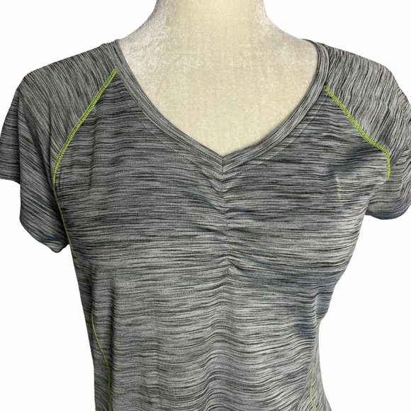 Lativ Active Wear Athletic Short Sleeve Shirt 17PE - Picture 2 of 7